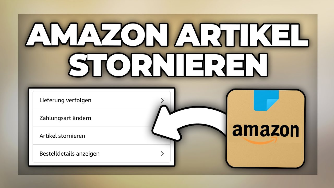 Amazon Storniert Meine Bestellung Wegen Zahlungsweise Amazon Bestellung stornieren & Geld zurück bekommen - Tutorial - YouTube