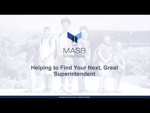 Bloomfield Hills Schools Superintendent Search Firm Presentation- Michigan Assoc. of School Boards