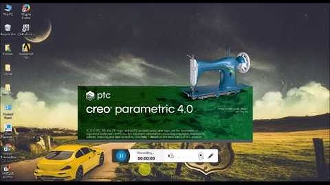 Tutorial Creo 4 0 Basic tools example on bottle design