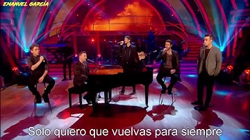 Take That - Back for good (subtitulado español) 60 FPS