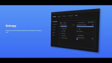 Entropy V4.1 SHOWCASE I Bypass BLC & LUNAR I #coldnetwork
