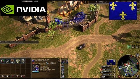 Age of Empires III Definitive Edition - 1v1 French vs Germany Fast Win | Multiplayer Gameplay