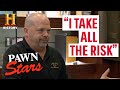 Pawn Stars: RISKING IT ALL FOR BIG MONEY (9 Risky $$$ Deals) | History