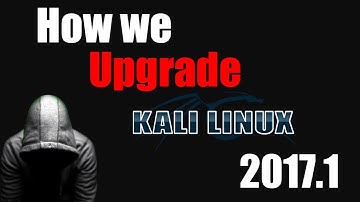 upgrade kali linux | Upgrade Kali Linux To Kali Linux 2017.1