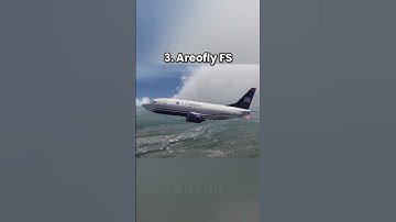 Top 5 best flight simulators #avgeek #plane #simulator