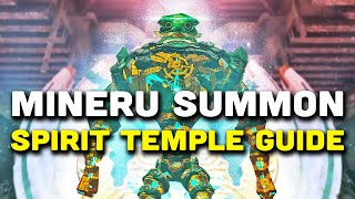Zelda Tears of the Kingdom - چگونه ربات Mineru را احضار کنیم (Fifth Sage - Spirit Temple Guide)