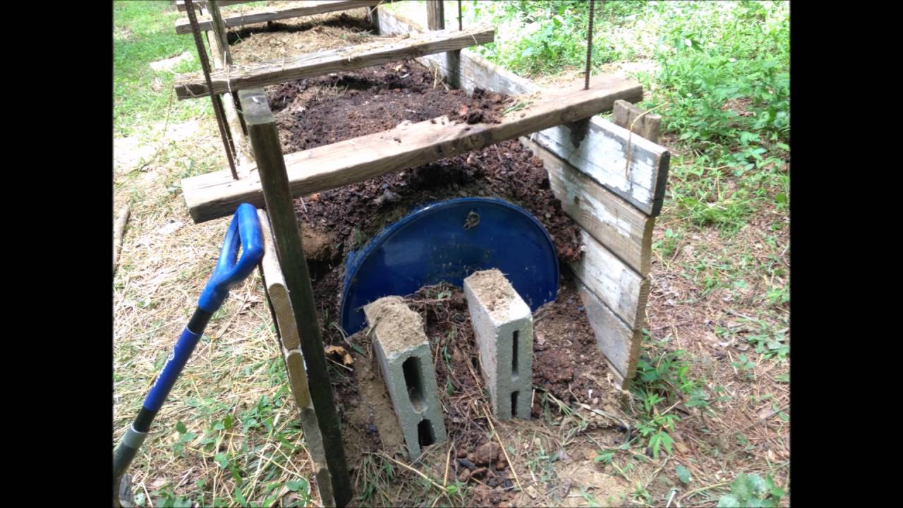 Making a Blacksmithing Charcoal Kiln a Modified Version of an Iwasaki style kiln