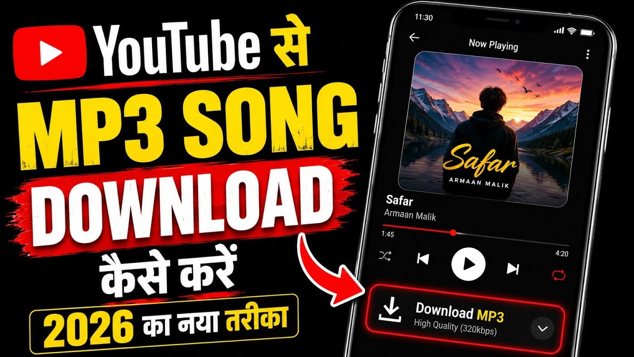YouTube se Mp3 song kaise download kare | How to download mp3 songs from youtube |mp3 song download