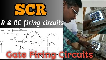 Gate firing circuits of scr |  r and rc firing circuits practical and rhetorically explained | by re