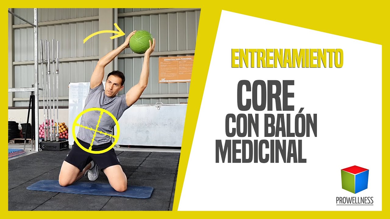 CORE con balón medicinal - 10 ejercicios 