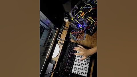 STREETS: TECHNO LIVE PERFORMANCE- ABLETON 12, LXR-02, EURORACK MODULAR SYNTH, ABLETON PUSH 2
