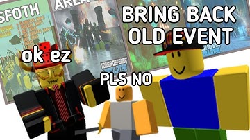 If all old event are back [In Nutshell] - Tower defense simulator [Roblox] Memes