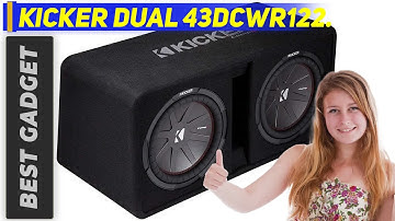 The Best Subwoofers For Car - Kicker Dual 43DCWR122  Review