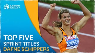 Sprinting SUPERSTAR - Top Five Dafne Schippers European Sprint Titles