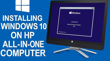 Install Windows 10 on HP All-in-One PC 💻🪟 | Step-by-Step Tutorial 2025