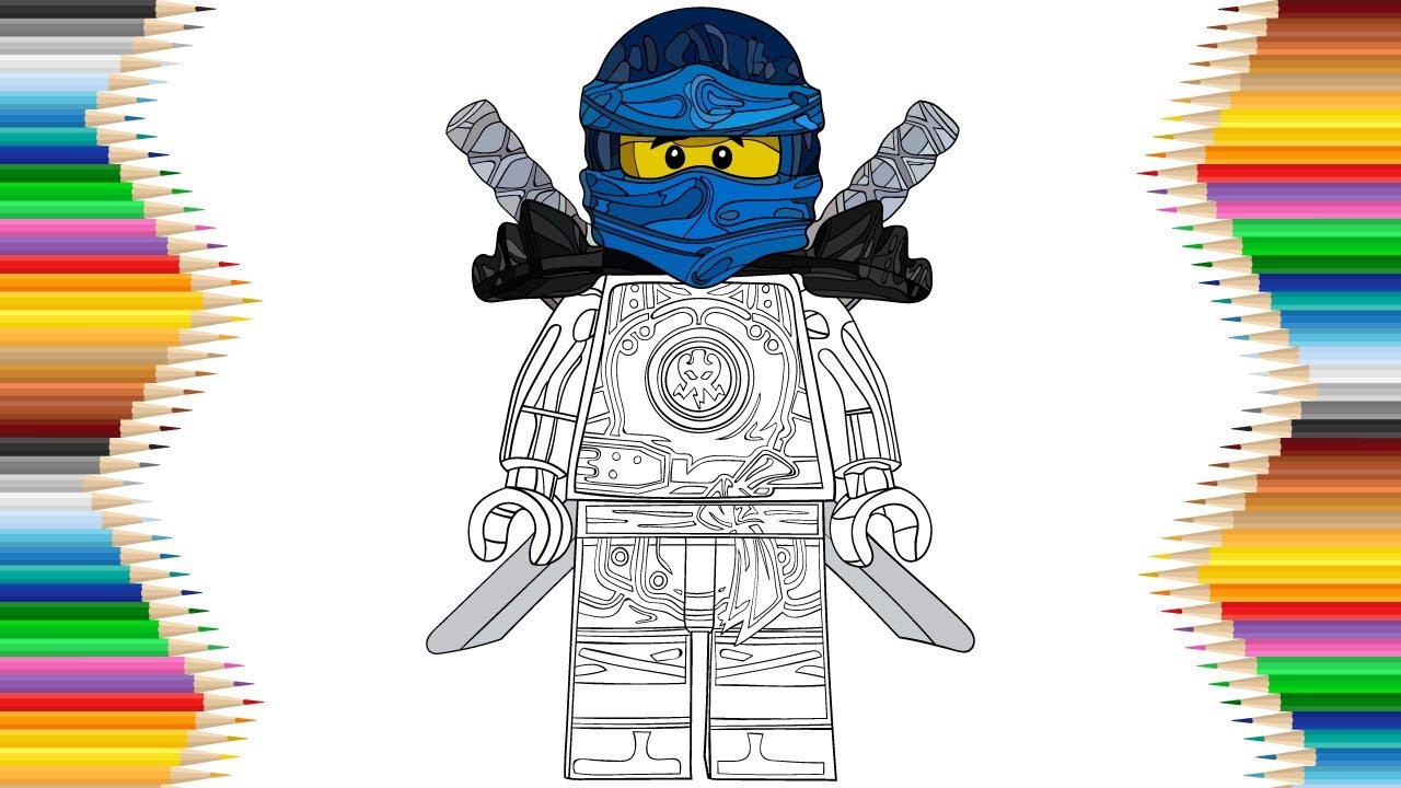 How To Draw JAY #NINJAGO LEGO# | tyello.com