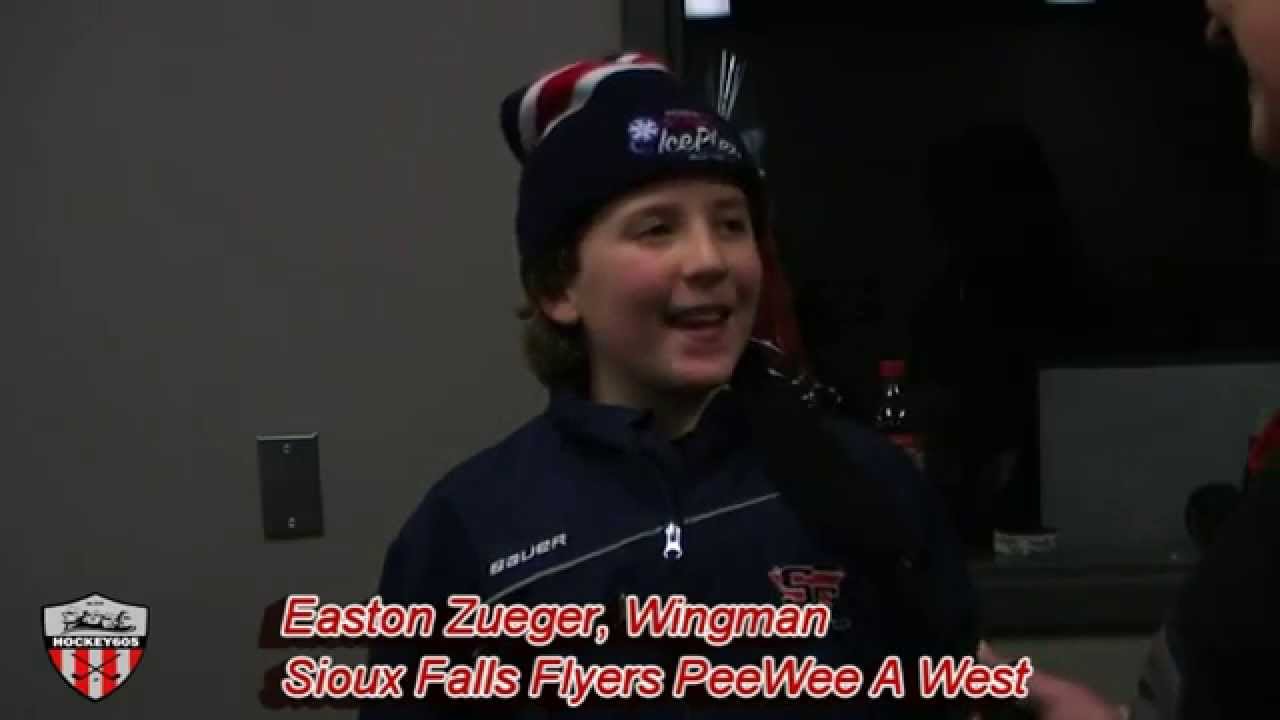 Easton Zueger of SFYHA PeeWee A West YouTube