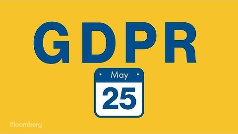 The GDPR Explained in 75 Seconds