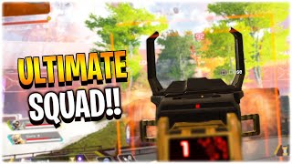 the ULTIMATE Ranked Squad.. (Apex Legends Season 9 Ranked)