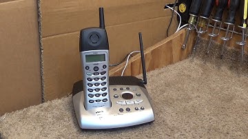 Vtech 2.4 GHz Cordless Phone with Digital Answering System model 2468 | Ringing