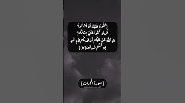 سورة الحجرات الآية ١٦ الى ١٨ بصوت الشيخ محمد صديق المنشاوي