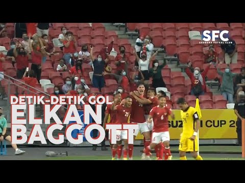 DETIK-DETIK GOL ELKAN BAGGOTT MENJADI PENUTUP INDONESIA MENJUARA GRUP B PIALA AFF 2020 (2021)