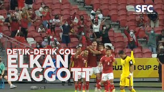 Detik-Detik Gol Elkan Baggott Menjadi Penutup Indonesia Menjuara Grup B Piala Aff 2020 (2021)