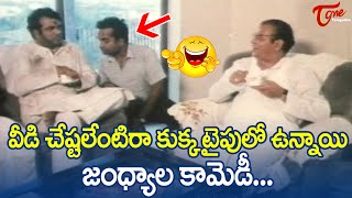 వీడి చేష్టలేంటిరా కుక్క టైపులో ఉన్నాయి | Nutan Prasad & Brahmanandam Comedy | TeluguOne Comedy