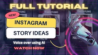 Instagram story idea - kim Taehyung & kim jisoo #instagramstory #kimtaehyung #jisoo #bts #blink #ai screenshot 3