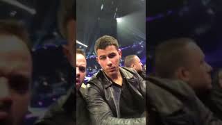 Nick Jonas Instagram Story Via John Taylor - 111917