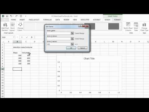 How to Make a Graph for Density in Excel With Microsoft : Microsoft Excel Help