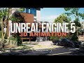 My First Exterior 3D Animation With Unreal Engine 5 (Lumen | Real-time) #unrealengine5 #3danimation