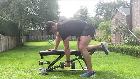 Single Arm Rotating DB Bench Row