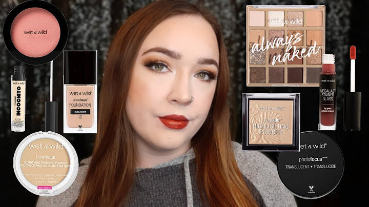 Full Face Of Wet n Wild Makeup Ft. Always Naked Eyeshadow Palette