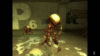 Fast headcrab zombie sounds but reversed