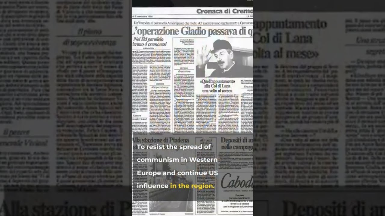 Cold War Secrets Unveiled The Untold Story Of Operation Gladio