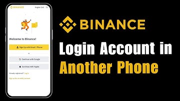 How to Login Binance Account in Another Phone !