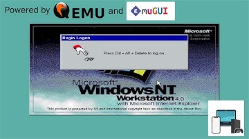 How to install Windows NT 4.0 i386 on QEMU with EmuGUI