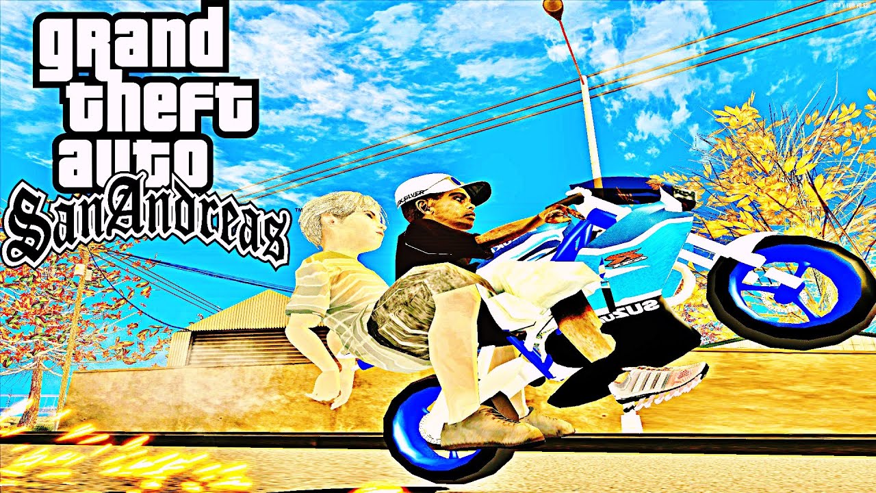 Mini Moto Suzuki para GTA San Andreas