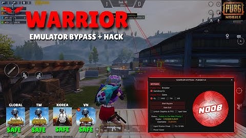 PUBG MOBILE GAMELOOP WARRIOR BYPASS & CHEAT | 100% SAFE NO BAN | PUBG EMULATOR CHEAT