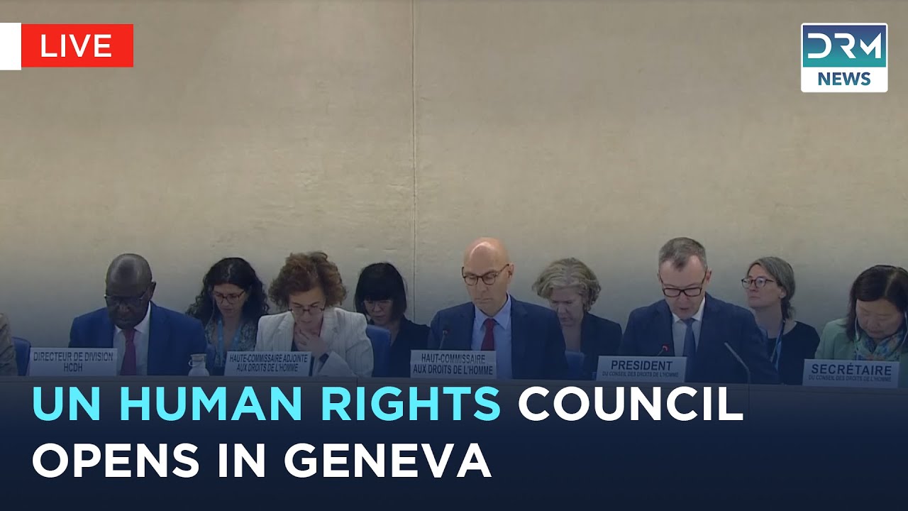 LIVE: UN Human Rights Council Opens in Geneva | UN on Israel-Iran ...