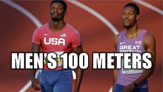 Fred Kerley Clashes With Zharnel Hughes || Mens 100 Meters - 2023 World Championships