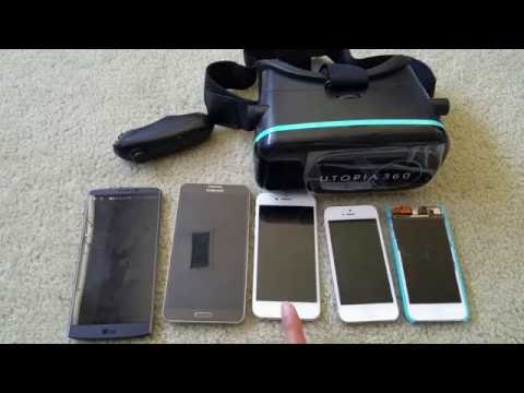 How To Install Apple IPod Touch, IPhone 7 Plus Note 7 Android On VR 360 3D Headset 2016