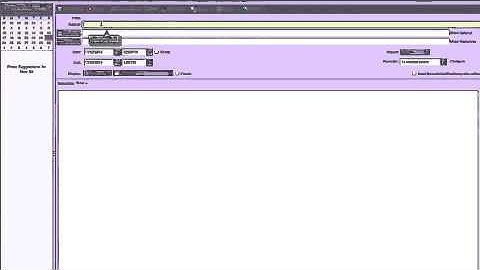 Reminders in Zimbra Email