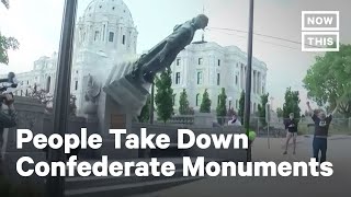 Confederate Monuments Are Coming Down | NowThis