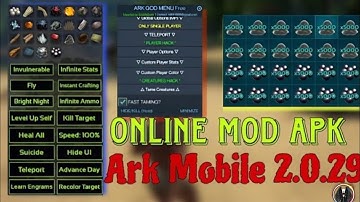 Ark Mobile Online Mod apk 2.0.29 || android 10 + 14 Working Mod💥 Free, Unlimited Only🤑