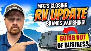 MFGs Closing Shop • PVC Ban • Tax Relief • RV Industry Update January 2024