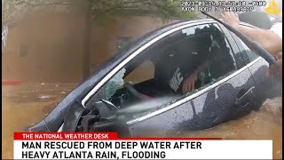 Dramatic Flood Rescue Caught on Camera!