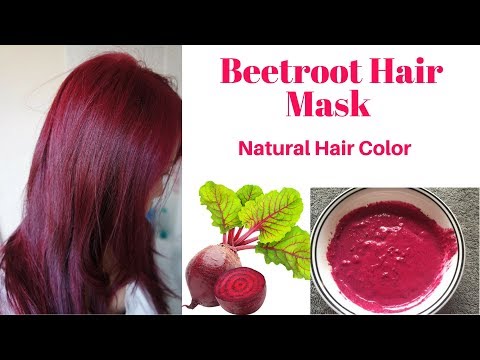 Natural Beetroot hair mask | Get long, silky, soft & smooth & healthy hair | DIY Hair Color | AVNI