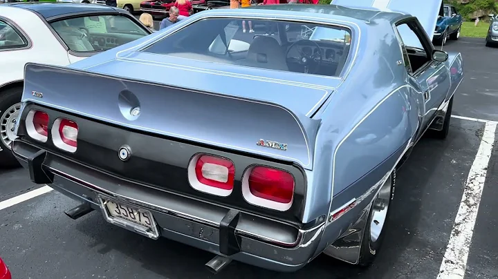 Rare 1973 AMC Javelin AMX at May 26th “All American Car Show” @ Sun Chevrolet in McMurray PA